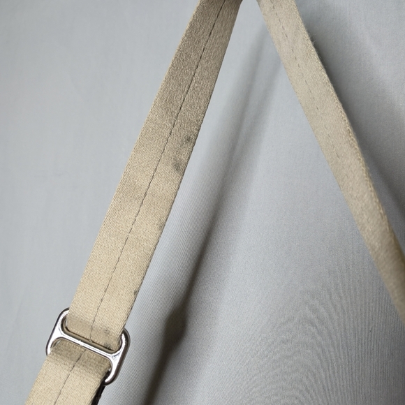 Coach Metallic Taupe Leather Tote/Diaper Bag - Picture 4 of 16